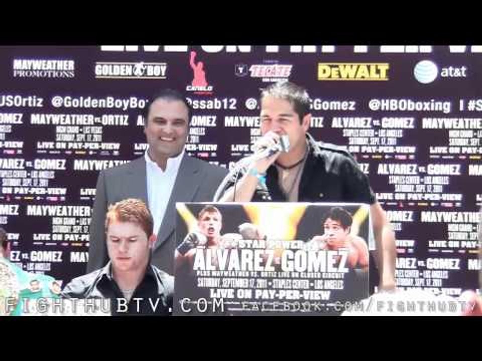 Alfonso Gómez rapea sobre Saúl "Canelo" Álvarez/ Alfonso Gomez Raps about Saul Alvarez