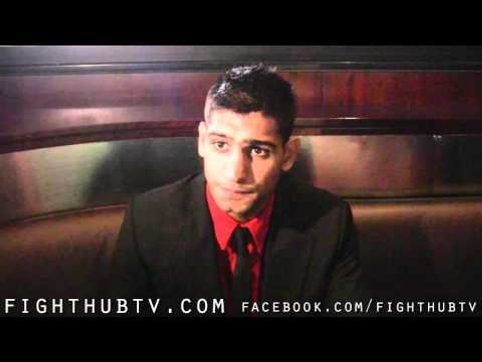 Amir Khan "Whitaker is not going to be in the ring, He Is Gonna Be In There Alone"