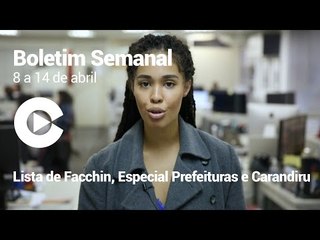 Boletim da Semana: Lista de Fachin, 100 dias de gestão de Doria, novo júri do caso Carandiru