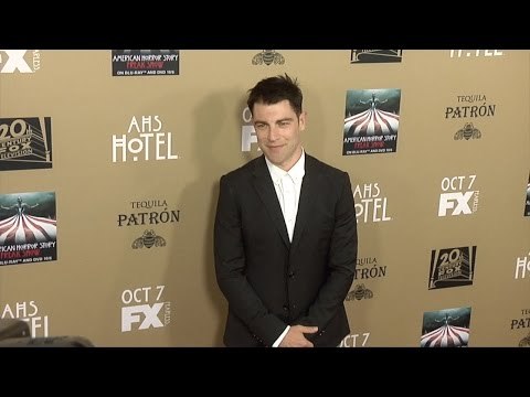 Max Greenfield // American Horror Story HOTEL Premiere Red Carpet Arrivals