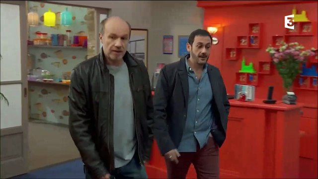 Passage de Plus belle la Vie Episode 3256 Pierre Martot