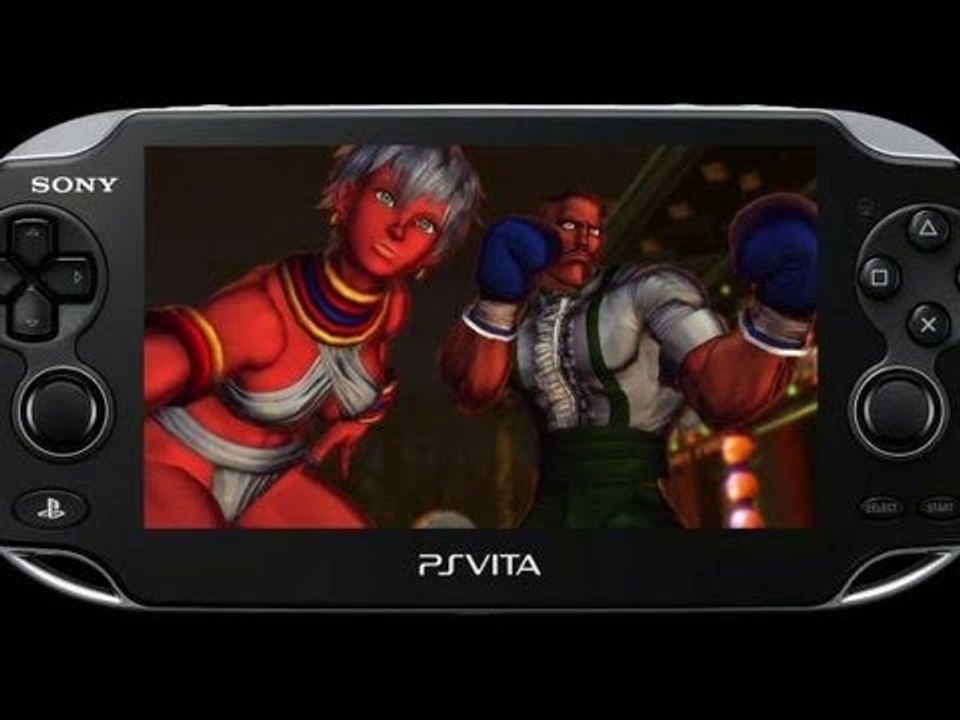 Street Fighter X Tekken PS Vita : Characters trailer