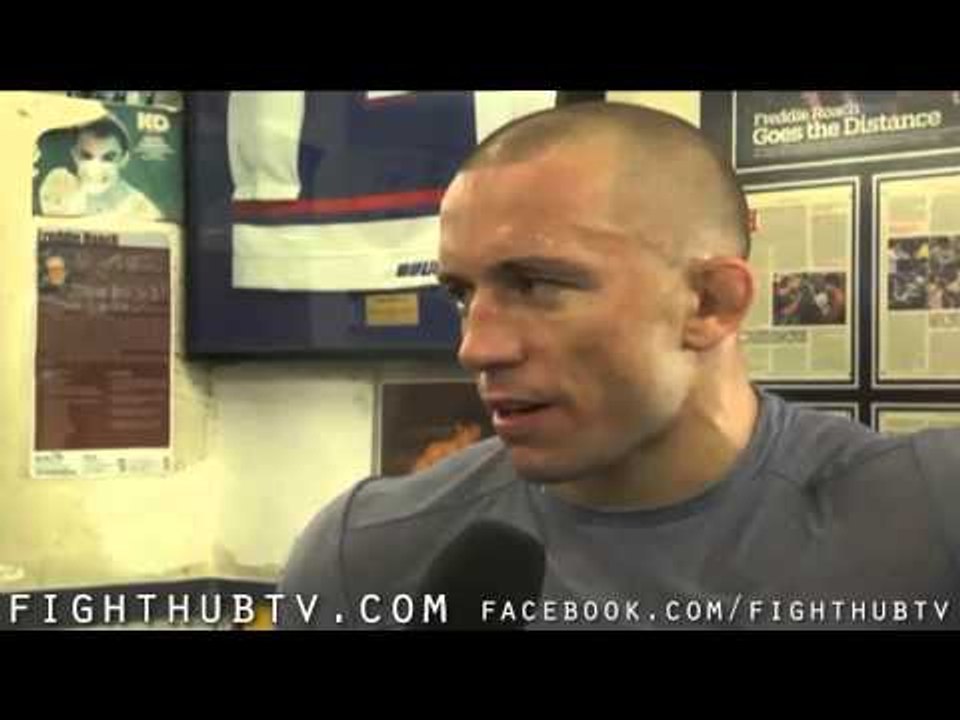 Georges St-Pierre " Nick Diaz is a different problem than Shields"