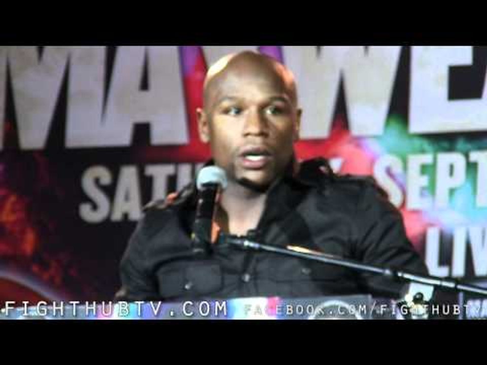 Floyd Mayweather vs. Victor Ortiz: Los Angeles Press Conference Highlights