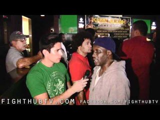 Pernell Whitaker " As long as I keep Zab Focused He Shouldnt Have A Problem"