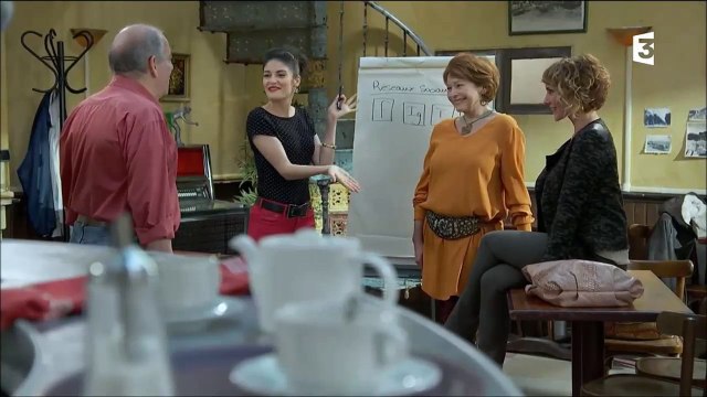Passage de Plus belle la Vie Episode 3256 Céline Vitcoq