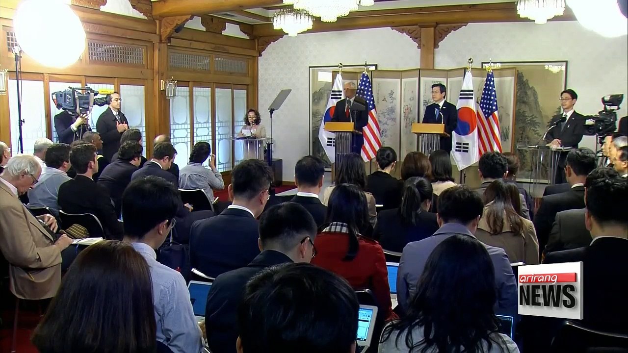 U.S. Vice President warns N. Korea not to test Trump's resolve