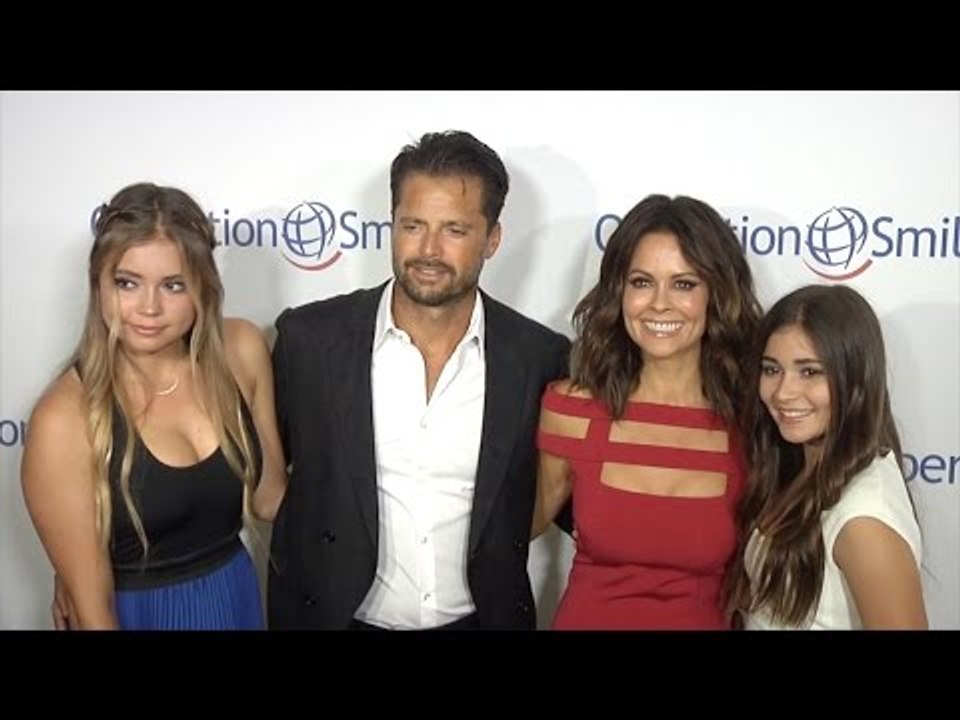 Brooke Burke-Charvet & Family // Smile Gala 2015 Red Carpet Arrivals