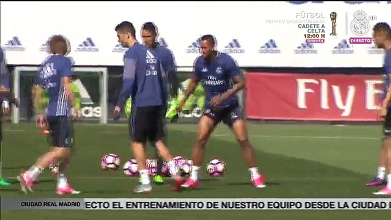 Pre-Sporting training session