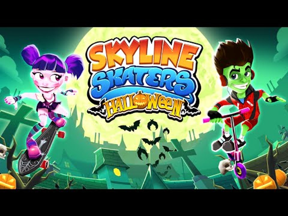 Skyline Skaters: Halloween - Sony Xperia Z2 Gameplay