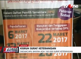 Disdukcapil Bantah Ada 150 Ribu Surat Keterangan Pilkada DKI