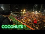 Occupy Hong Kong (Day 3): Rain on the eve of Chinese National Day
