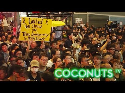 Occupy Hong Kong (Oct. 3): Clashes in Causeway Bay and Mong Kok