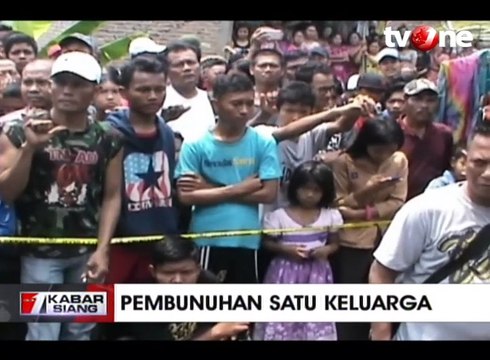 Pelaku Pembunuhan Satu Keluarga Berhasil Ditangkap