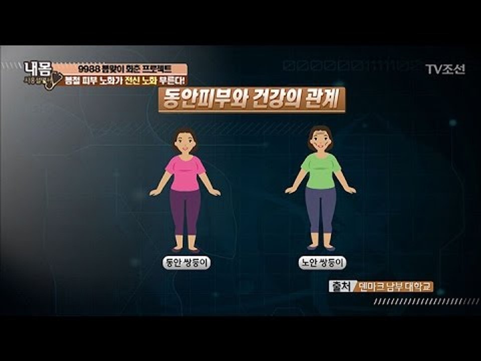 피부 노화되면 몸 건강도 망한다?! [내 몸 사용설명서] 147회 20170331