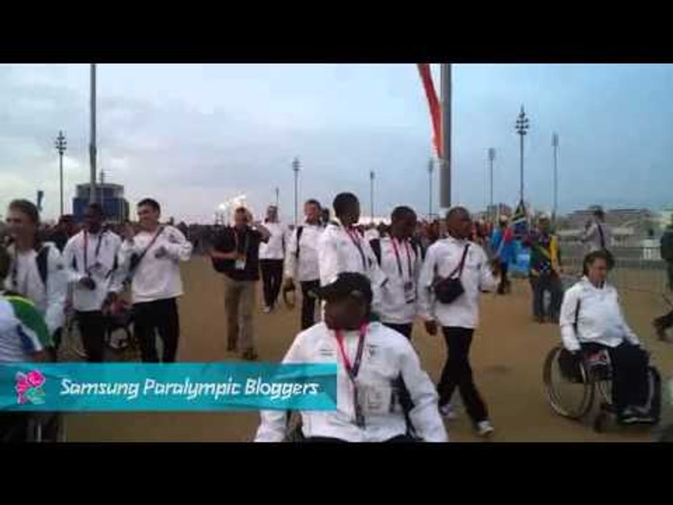 IPC Blogger - Algeria entering 2012 Paralympic Closing Ceremony, Paralympics 2012