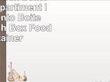 LeOx Lunchbox Bento Box a compartiment la Boîte bento Boîte Repas Lunch Box Food