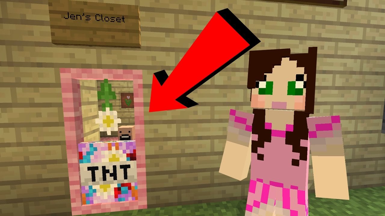 PopularMMOs Minecraft׃ JEN'S CLOSET CHALLENGE [EPS9] [46]