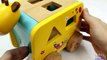 Learning Colors & Shapes with Giraffe Animal Wooden Truck Toy for