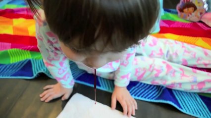 Bad Baby Bloody Tooth Makeup Fail Compilation- Toy Freaks Out!-QCf6PscMiwo