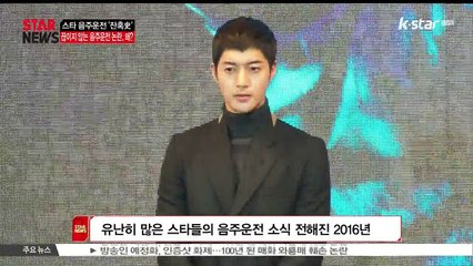 '또 음주논란' 연예인 음주운전 '잔혹사'