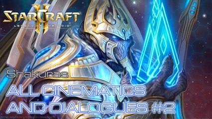 Starcraft II: Legacy of the Void - Shakuras - All Cinematics and Dialogues Part 2