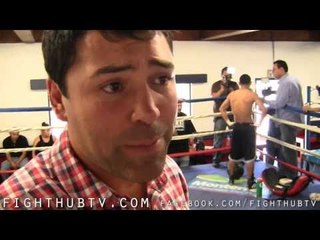 De La Hoya "You Can't Count Out Legends In This Sport"