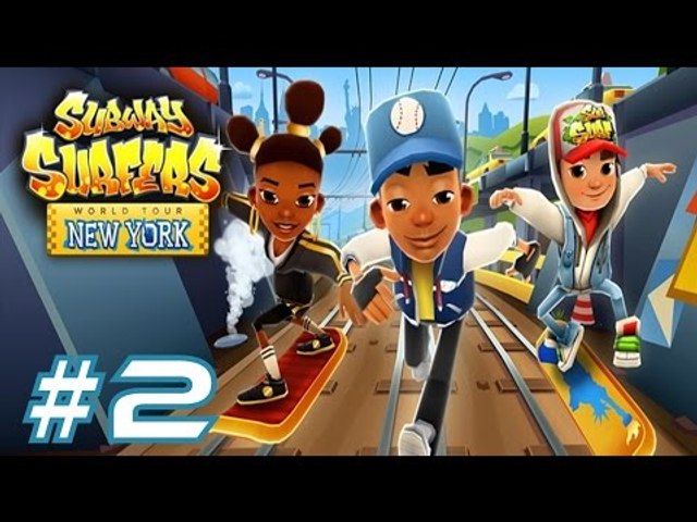 Subway Surfers New York Sony Xperia Z2 Gameplay 2 Video Dailymotion
