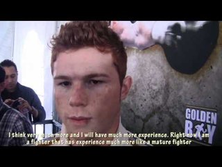 Saul "Canelo" Alvarez "I will take away all doubts with my actions!"
