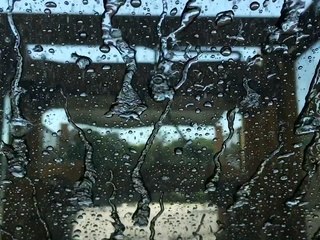 Water flowing over the glass Full HD released by NCV