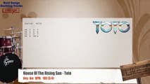 House Of The Rising Sun - Toto Drums Backing Track