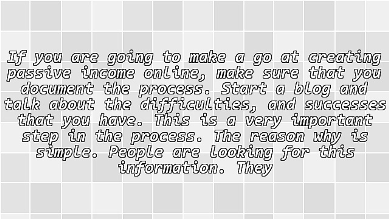 6 Essential Tips For Creating Passive Income Today