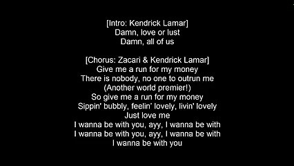 Kendrick Lamar feat. Zacari - Love (Lyrics)
