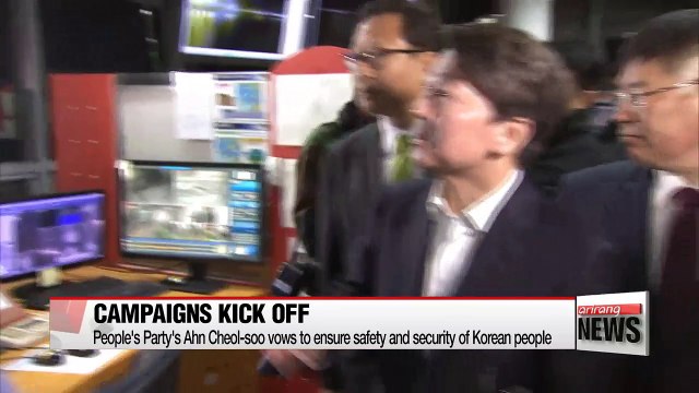 Korea's presidential candidates begin first day of 22-day campaign