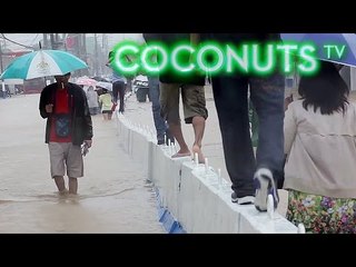 Typhoon Mario (Fung-Wong) shuts down Metro Manila (Sep 19, 2014)