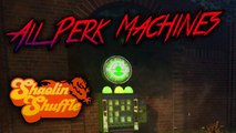 SHAOLIN SHUFFLE - ALL PERK MACHINE LOCATIONS WALKTHROUGH (Infinite Warfare Zombies)