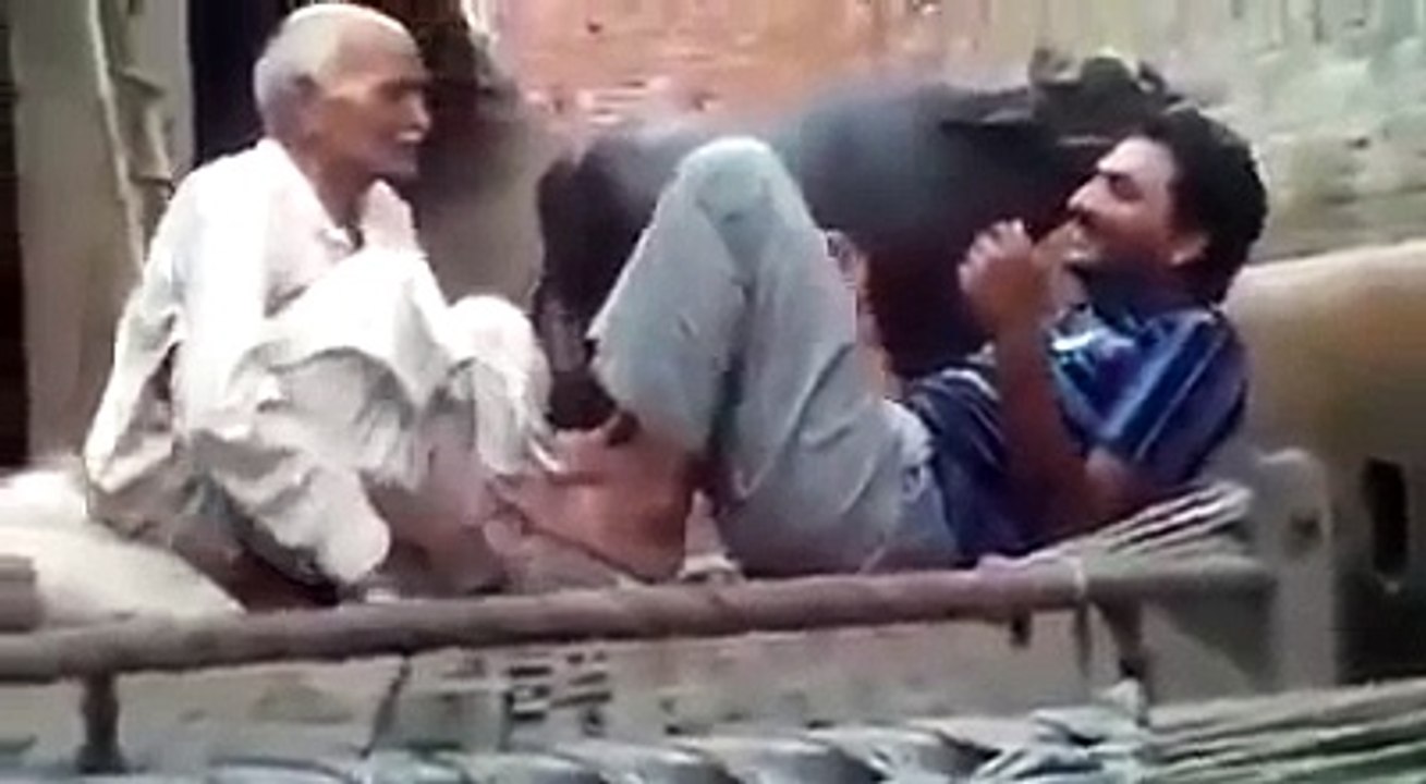 Funny baba in pungab