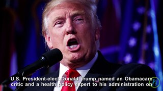 Trump's Controversial Appointments For Healthcare