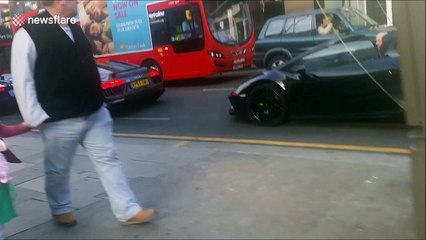 Fleet of supercars spotted in Walthamstow