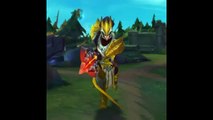 Dragonslayer Xin Zhao and Dragon Sorcera Skin Preview _ Teaser - League of Legends-5