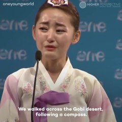 Girl speaks about North Korean govt cruelity..Must watch