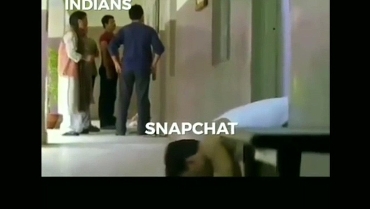 Snapchat vs indians too funny