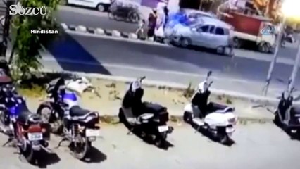 5 kişilik ailenin arasına daldı!