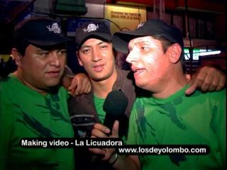 La Licuadora (Detras De Camaras) - Los De Yolombo
