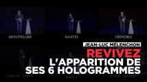 Jean-Luc Mélenchon et ses six hologrammes, de Dijon à la Réunion