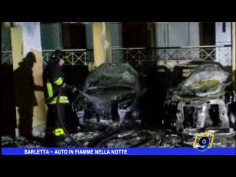 Barletta | Auto in fiamme nella notte