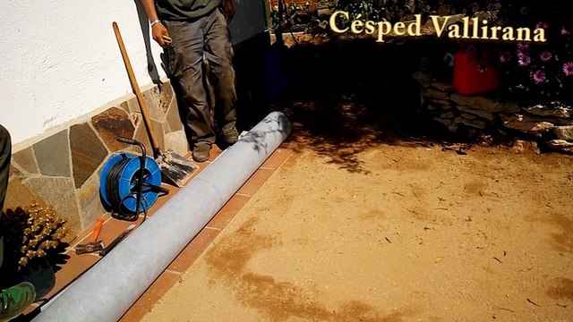 Cómo colocar nuestra malla geotextil para cesped artificial | Cesped artificial Barcelona
