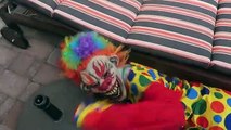Bad Baby Scary Killer Clown KIDNAPS and Attacks! Shasha and Shiloh
