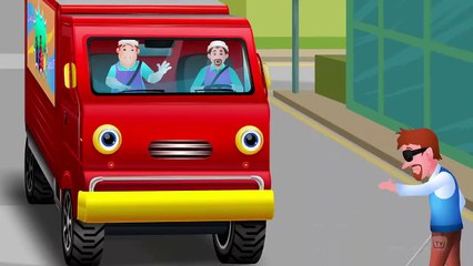 ChuChu TV Police Chase Thief in Railroad Police Ca