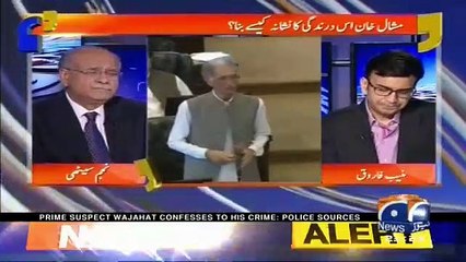 Najam Sethi Response On Mardan Incident.